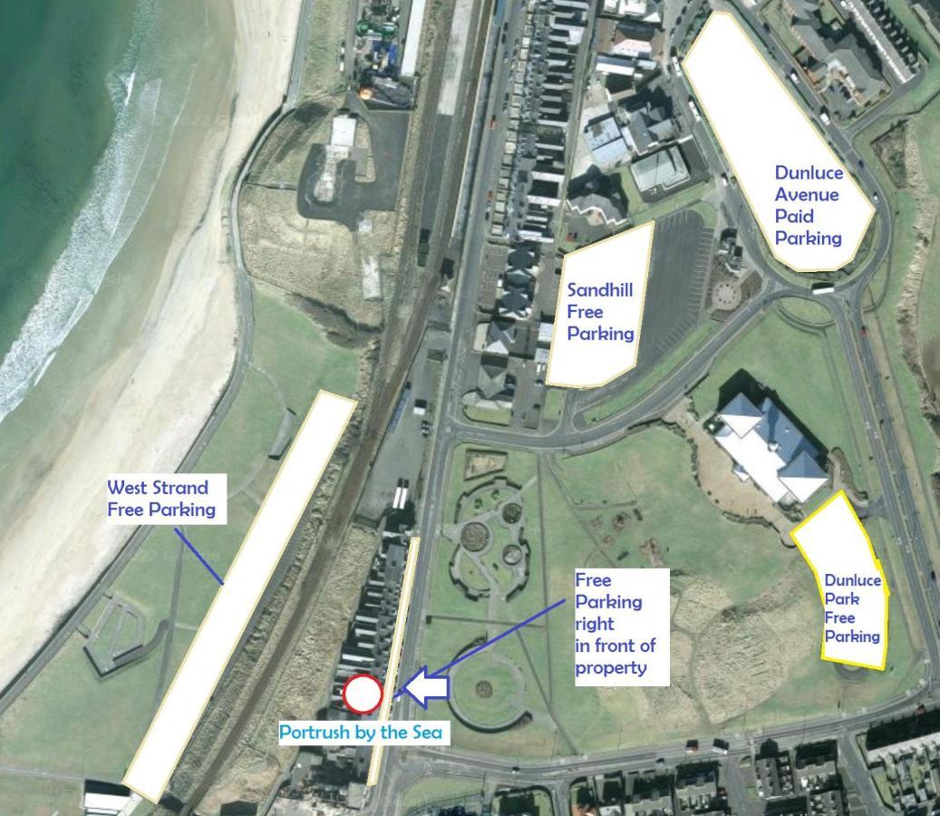5 Dunluce Park - Portrush By The Sea Apartamento Exterior foto